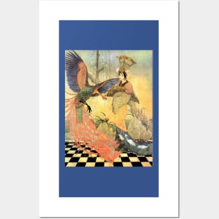 Bird and Princess, Aladdin - Arabian Nights - Thomas Mackenzie Posters and Art